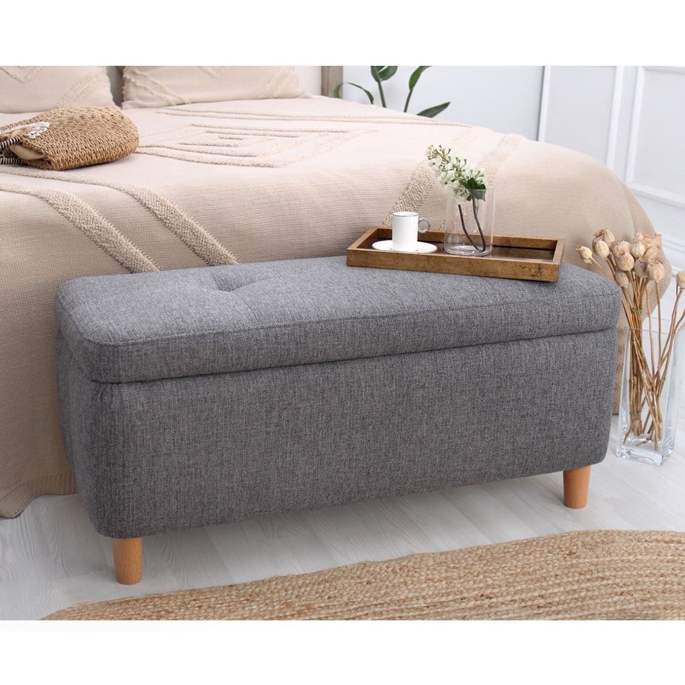 Rocio - Tamnosivi Pouf slika 1