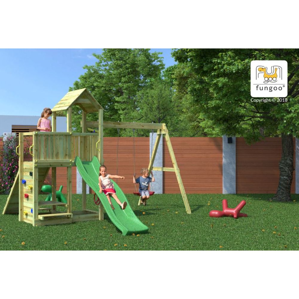 Fungoo Set FLOPPI KDI - Drveno dječije igralište slika 6