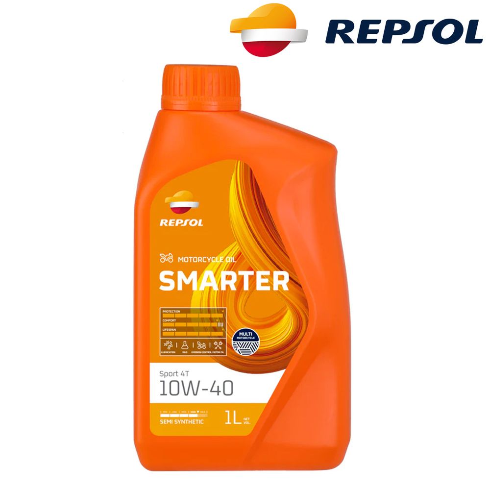 Motorno ulje - ulje za motore Repsol Smarter Sport 4T 10W40 1l RPP2065MHC slika 1