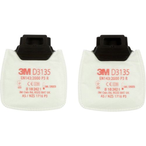 3M Sigurno kliknite filter čestica P3 R D3135  2 St. slika 3