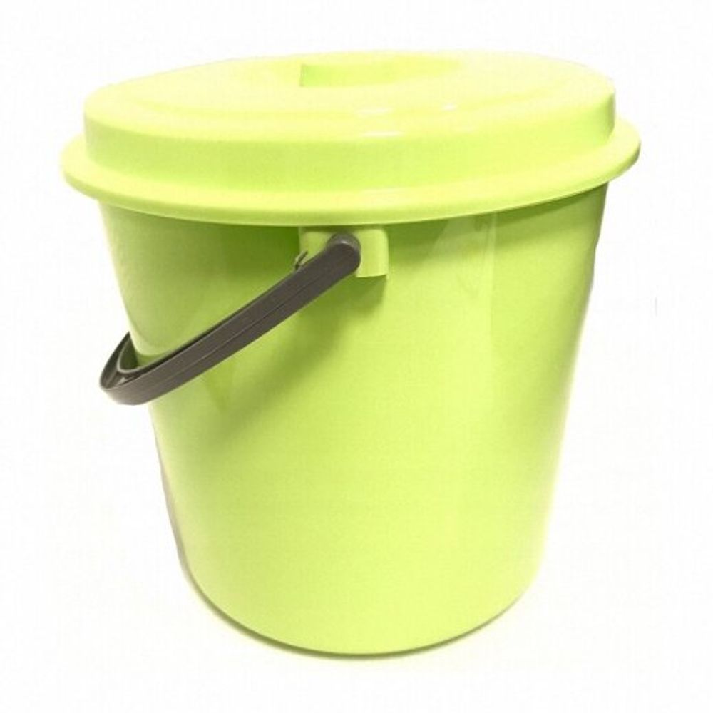Kanta za vodu 10L zelena sa poklopcem slika 3