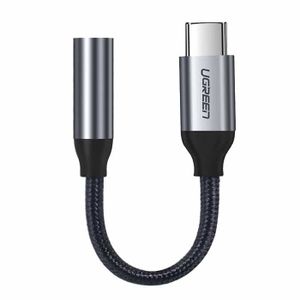 Ugreen - Adapter audio kabela (30632) - Type-C na priključak 3,5 mm, 10 cm - sivi