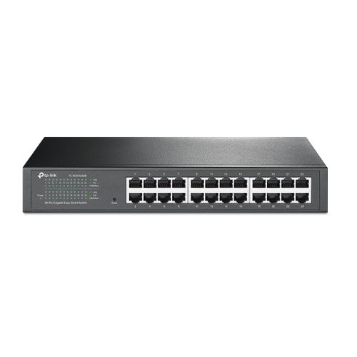 Switch TP-LINK TL-SG1024DE Gigabit 24x RJ45 10 100 1000Mbps eSmart Rackmount metalno kuciste slika 1