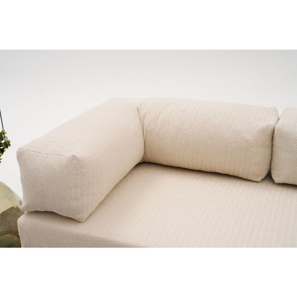 Comfort Mini - Krem Kremasti Ugaoni Sofe slika 3