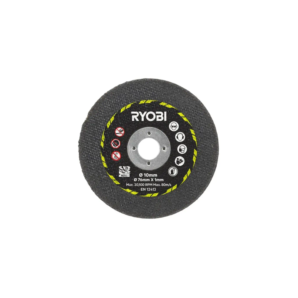 Ryobi - 3-dijelni set reznih diskova za kružnu pilu 76 mm RAKCOT03 za RCT18C-0 slika 4