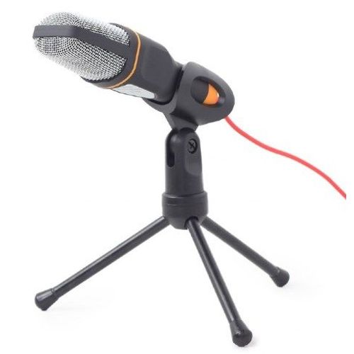 MIC-D-03 Gembird mikrofon sa tripodom 3,5mm black slika 3