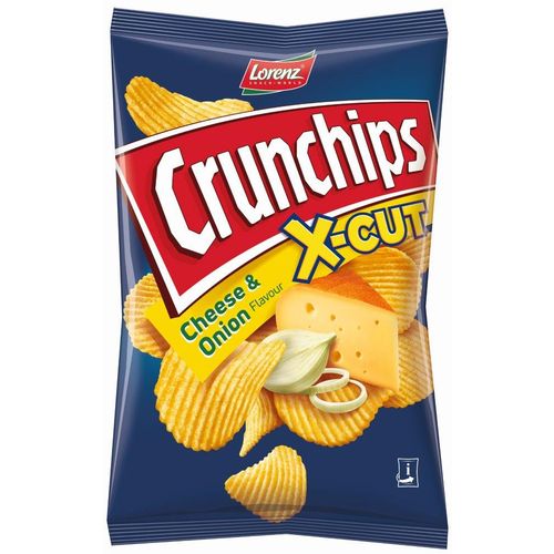 Crunchips x-cut sir&luk 150g  slika 1