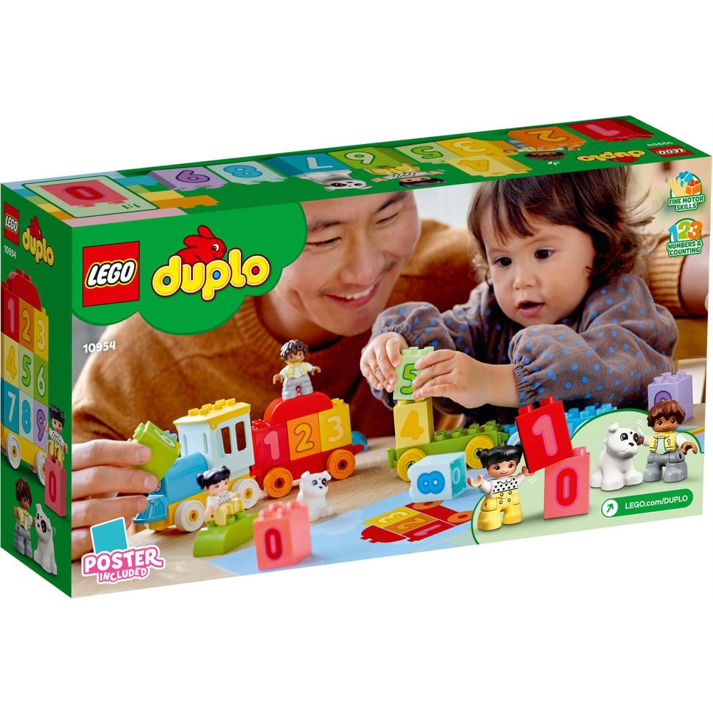 LEGO 10954 Vozić sa brojevima - Učimo brojati slika 8
