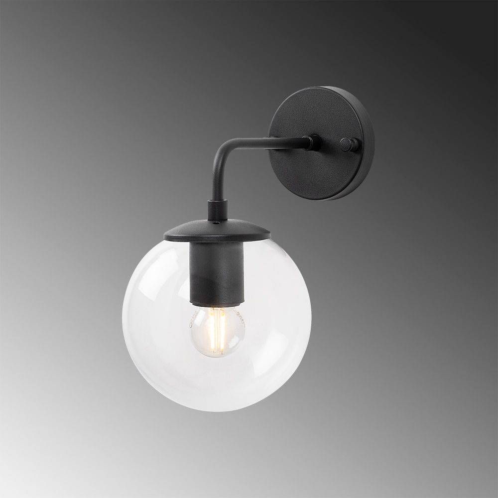 Viran - Crna Zidna Lampa 10900 slika 3