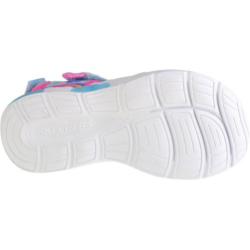 Skechers Summer Sky dječje sandale sa svjetlom 302975l-blu slika 18