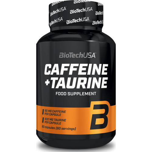 BioTech USA Caffeine + Taurine 60 kap slika 1