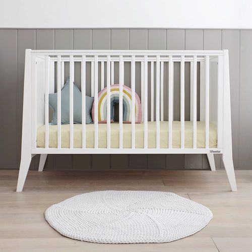 Woodies krevetić Slim Cot white slika 3