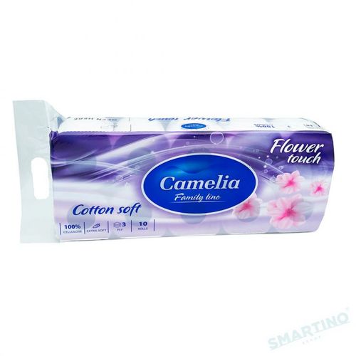 Camelia toalet papir Flower touch troslojni,10/1 slika 1