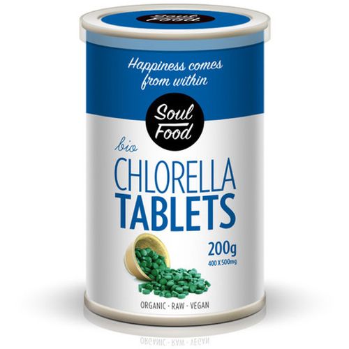 Soul Food Chlorella (Klorela) tablete BIO Soul Food, 200g slika 1