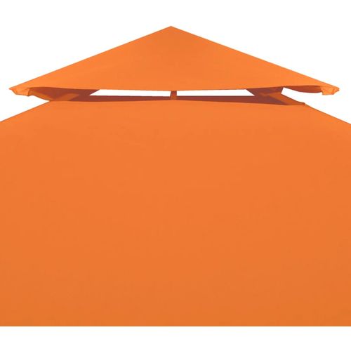 Zamjenski pokrov za sjenicu 310 g/m² narančasti 3 x 3 m slika 23