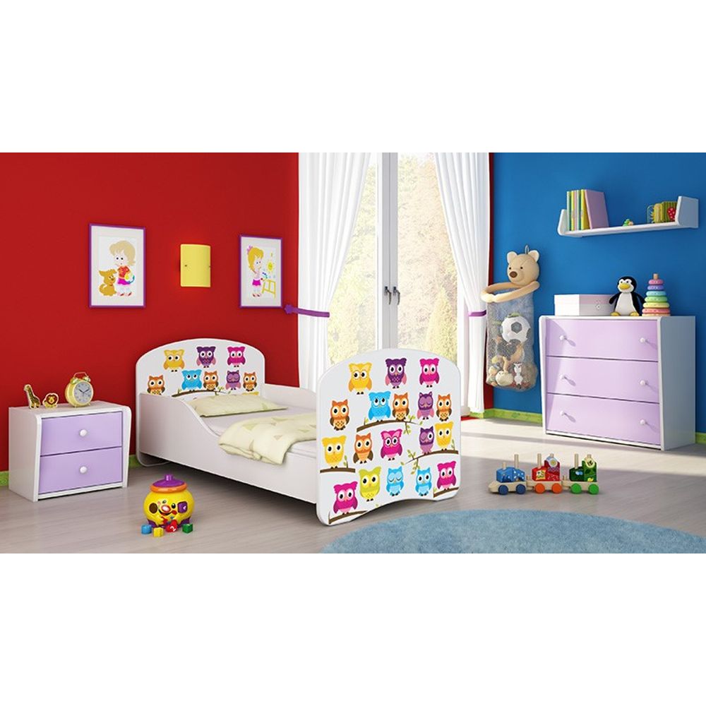 ACMA Dječiji krevet Acma I - 140x70cm - Dezen 31 slika 2