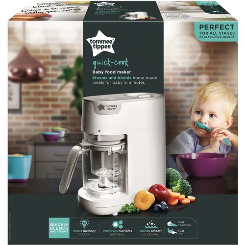 Tommee Tippee Baby food maker, kombinirano kuhalo na paru i mikser slika 3