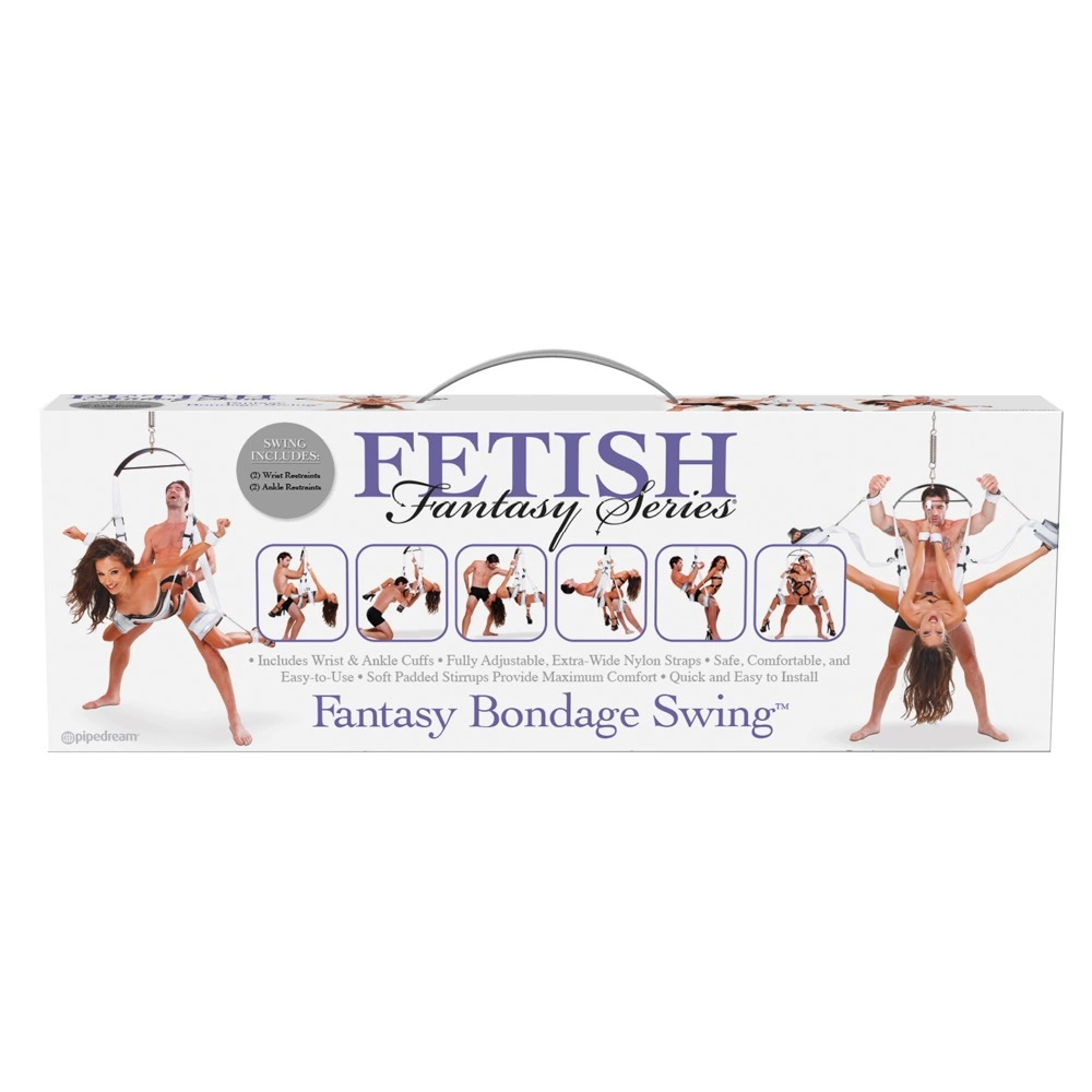 Fetish Fantasy Series FFS Bondage Swing White slika 1