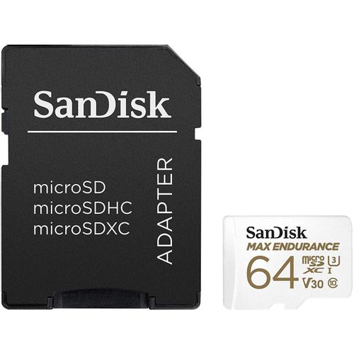 SanDisk MAX ENDURANCE microSDXC 64GB + SD Adapter slika 3