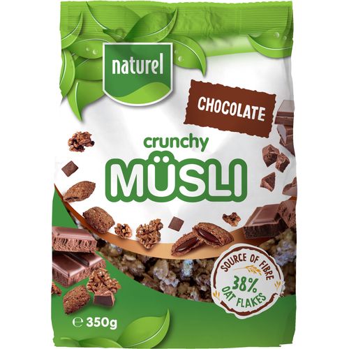 Naturel Crunchy muesli čokolada 350g slika 1