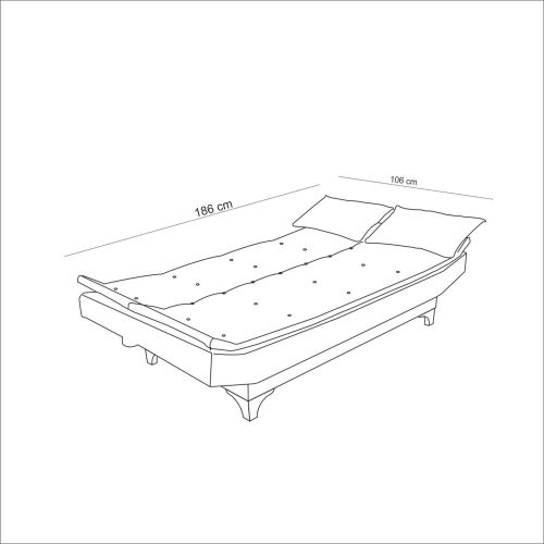 Santo-TKM04-1008 Sivi Sofa-Bed Set slika 15