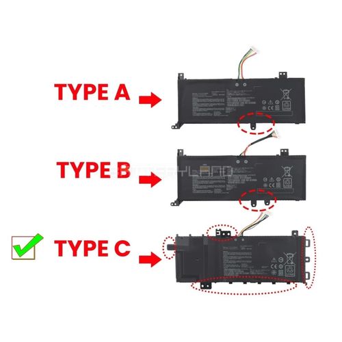 Baterija za Laptop ASUS VivoBook 15 F512FA X512DA TYPE C slika 2
