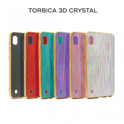 Torbica 3D Crystal za Samsung N970F Galaxy Note 10 srebrna slika 1