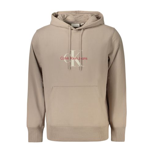 CALVIN KLEIN SWEATSHIRT WITHOUT ZIP MEN BEIGE slika 1