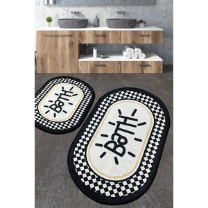 Vita Multicolor Bathmat Set (2 Pieces)