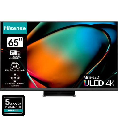 Hisense 65U8KQ Televizor 65 "ULED, 4K UHD, Smart slika 3