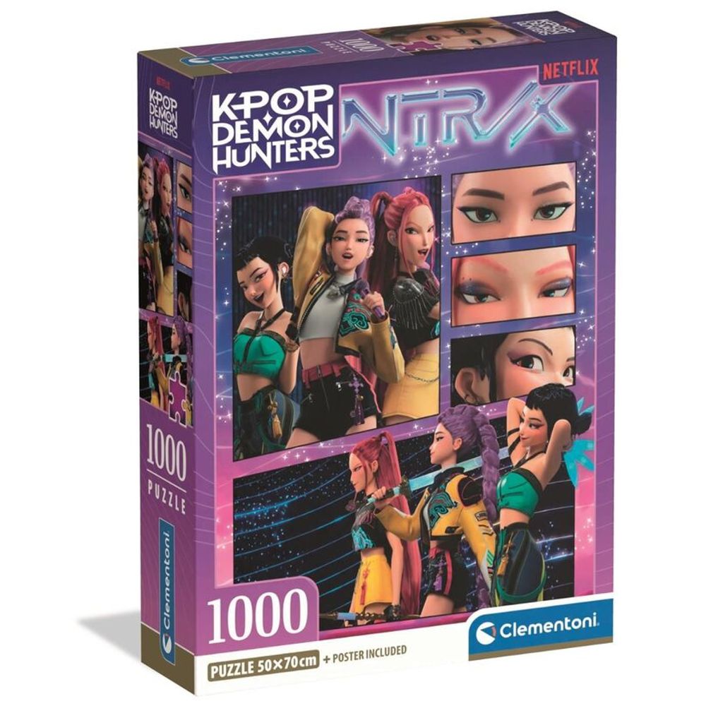 Puzzle 2 CB Kpop Demon Hunters 1000 kom slika 1