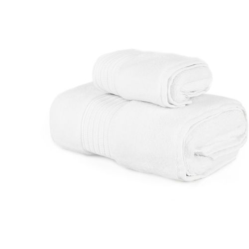 Chicago Set - White White Towel Set (2 Pieces) slika 1