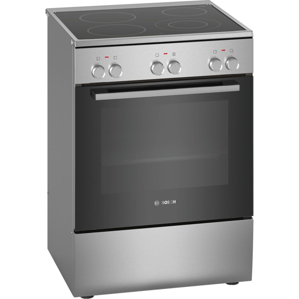 BOSCH električni štednjak Serie 4|, A+, 66L, INOX, TR slika 1