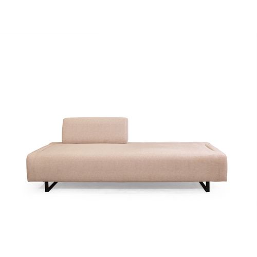 Atelier Del Sofa Infinity sa bočnim stolom - Bež trosed na razvlačenje slika 8