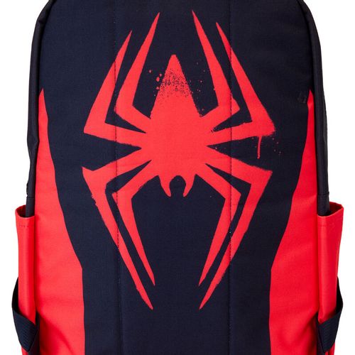 Loungefly Marvel Spider-Verse Miles Morales Suit nylon backpack 43cm slika 5