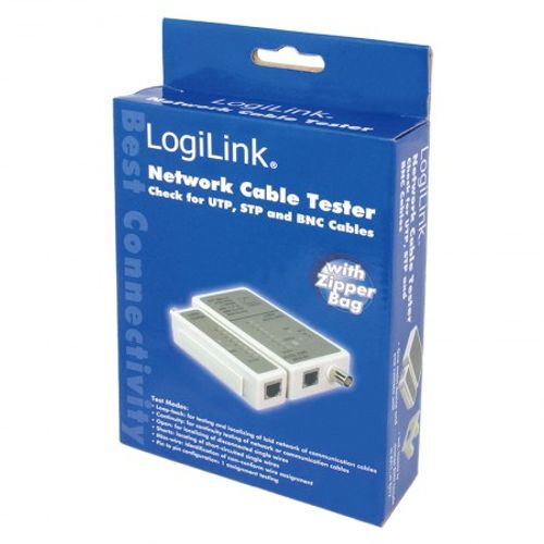 LogiLink Cable tester for RJ45 and BNC WZ0011 slika 4
