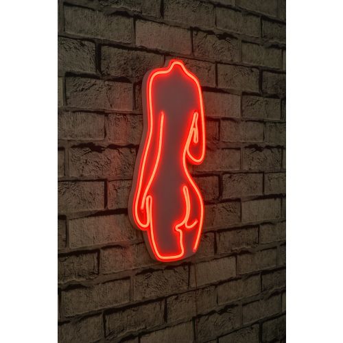 Wallity Ukrasna plastična LED rasvjeta, Sexy Woman - Red slika 10