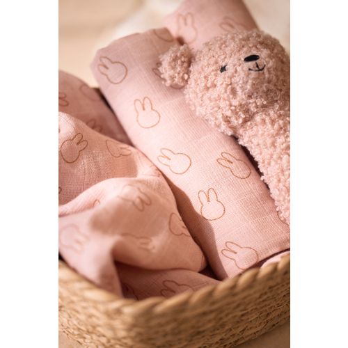 Jollein zvečka Teddy Bear - Wild Rose slika 4