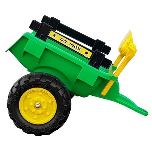 Traktor na pedale s prikolicom Branson zeleni slika 5