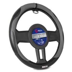 Prekrivač za volan Sparco SPCS128GR Ø 37-38 cm Siva