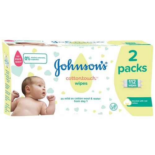 Johnson'S Baby Vl.Maramice Cotton Touch Duo 56X2 slika 1