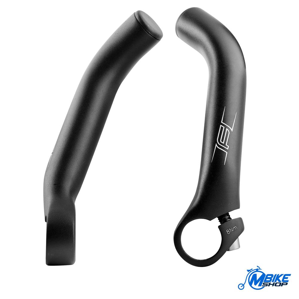 Force Rogovi za bicikl Fren 15cm Al Matt Black slika 1