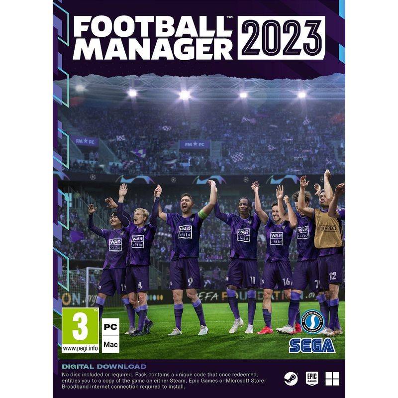 SEGA Football Manager 2023 (PC) (digital, NO disc)- Ambalaža otvarana image