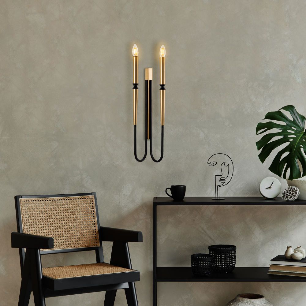 Zidna Lampa Lumı - 15151, boje: Crna slika 1