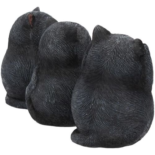 NEMESIS NOW THREE WISE FAT CATS 8.5CM slika 5