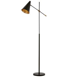 Podna lampa LM-9114-1BSY u crno-bronzanoj boji