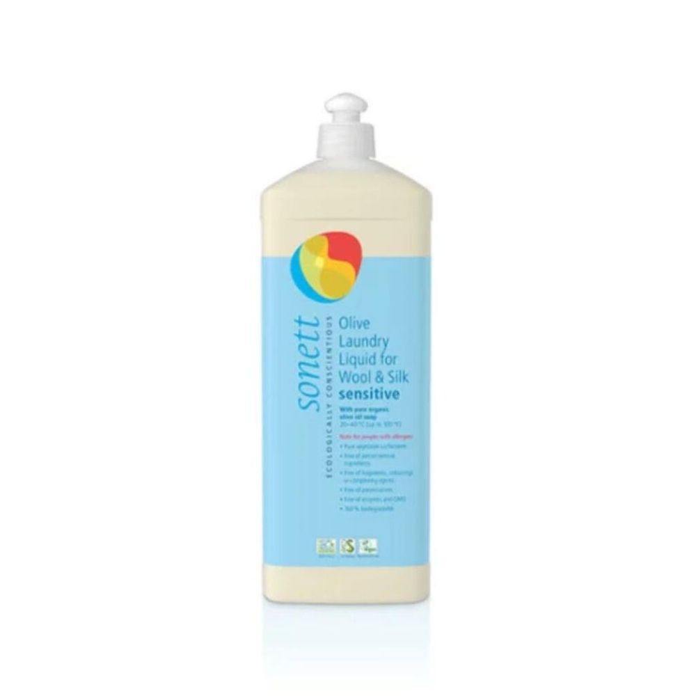 Sonett Tečni deterdžent za veš Olive Sensitive 20-40°C, 1000ml slika 2