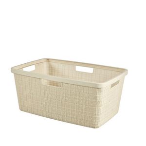 Korpa za veš 46L cisti bijela JUTE273320