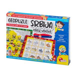 Mali Genije Geo Puzzle Srbija Kroz Vekove 