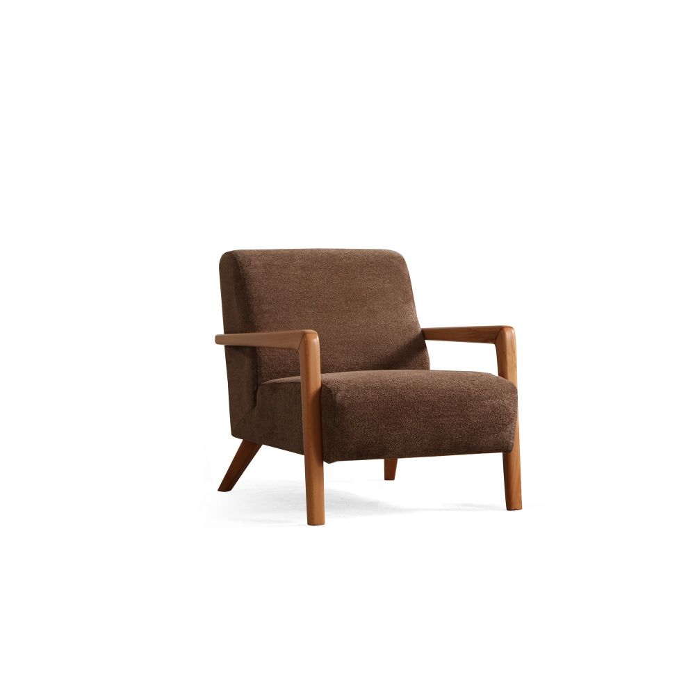 Lyke - Smeđa Wing Chair slika 6